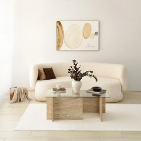 Stolik konferencyjny New Escape Travertine