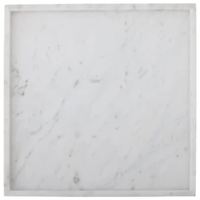 Marmurowa taca dekoracyjna 35x35 cm Majsa – Bloomingville