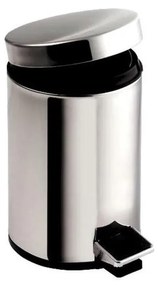 Aqualine - Kosz na śmieci SIMPLE LINE 20 l polerowana stal nierdzewna