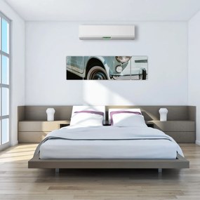 Obraz - Fiat retro samochód (170x50 cm)