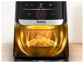 Czarna frytkownica beztłuszczowa Easy Fry EY5728E1 – Tefal