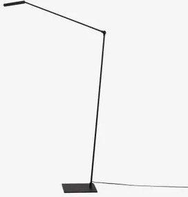 Lampa Stojąca Led Z Metalu Valtyn Czarna - Sklum