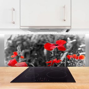 Panel Kuchenny Klasyczne Czerwone Maki