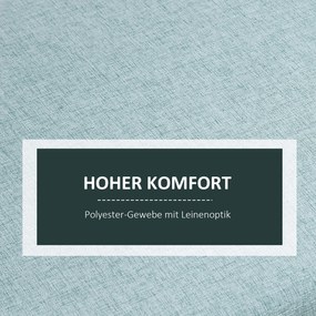 HOMCOM ławka tapicerowana pikowana 110 cm do przedpokoju sypialni salonu | Aosom PL