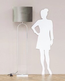 Lampa podłogowa Mira Taupe