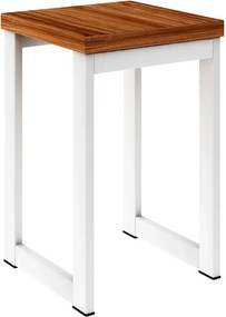 Industrialny kwadratowy taboret kuchenny metalowy B1-P84