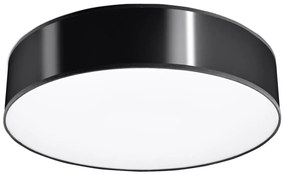 Okrągły czarny plafon LED E779-Vati