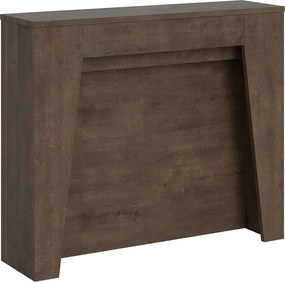 Konsola rozkładana 90x25/211 cm Anea Orzech wewnętrzne przedłużenia