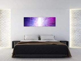 Abstrakcyjny obraz - Kobieta (170x50 cm)