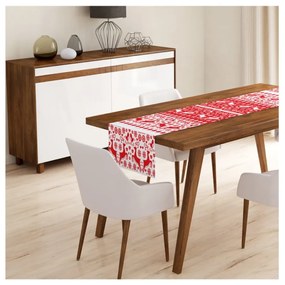 Zestaw 4 świątecznych poszewek na poduszki i bieżnika Minimalist Cushion Covers Christmas