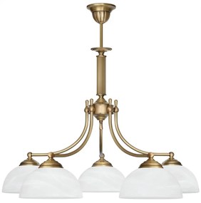 Złoty żyrandol do pokoju V-S5D