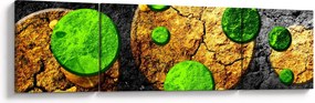 Obraz abstrakcji - Kule (170x50 cm)