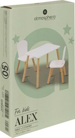 Stolik i dwa krzesełka dla dzieci ALEX