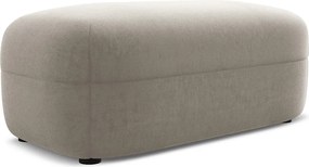 Pufa - z tkaniny welwetowej - kreci - MOANA