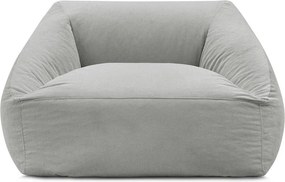 Jasnoszary sztruksowy worek do siedzenia Lilibet – Bobochic Paris