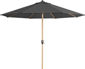 Doppler ALU WOOD parasol ogrodowy 350 cm antracyt