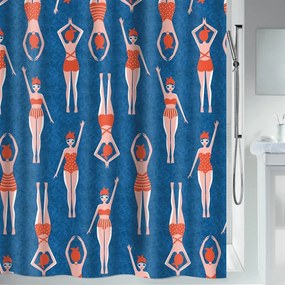 Zasłona prysznicowa 180x200 cm Baigneuses – Spirella
