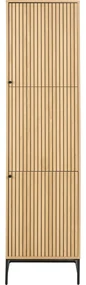 Szafa w dekorze dębu w naturalnym kolorze 51x200x60 cm Albany – Actona