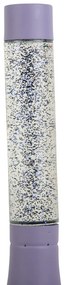 Fioletowa lampa stołowa ze szklanym kloszem (wysokość 37,5 cm) Astro Glittler – Leitmotiv