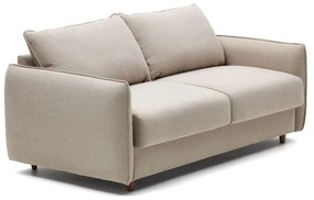 Beżowa rozkładana sofa 185 cm Carlota – Kave Home