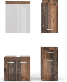 Zestaw mebli łazienkowych oldstyle 60x34x56 luna