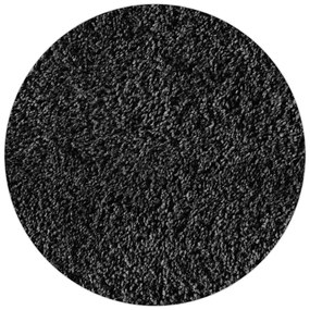 Dywan shaggy Best ciemny brąz 120 cm x 120 cm koło