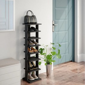 Szafka na buty antracyt 26.7x27.7x110 sara