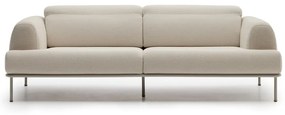 Beżowa sofa z materiału bouclé 234 cm Aurum – Kave Home