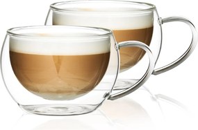 4Home Szklanka termiczna do cappuccino Hot&Cool 270 ml, 2 szt.