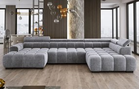 Narożnik BULL XL Prawostronny z elektryczną funkcją regulacji tkanina Eden 18 WERSAL