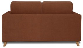 Ciemnopomarańczowa sofa 157 cm Faria – Scandic