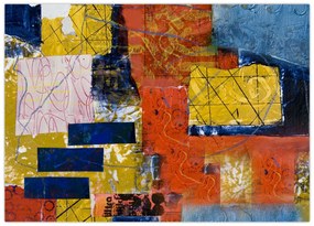 Obraz - Abstrakcja (70x50 cm)