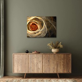 Obraz - Róża w artystycznym duchu (70x50 cm)