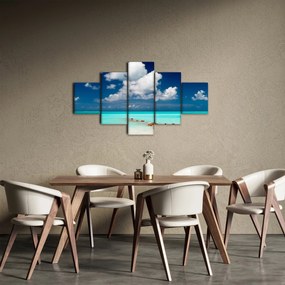 Obraz - Tropikalna plaża (125x70 cm)