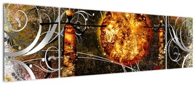 Obraz malarstwa z epoki starożytnej (170x50 cm)