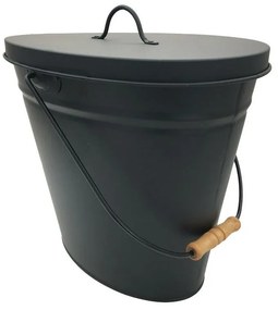 Pojemnik na popiół 20 l, czarny