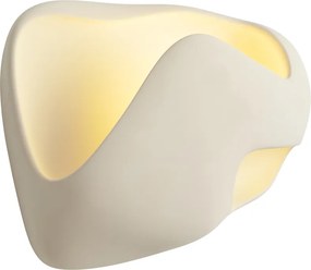 Lampa ścienna Japandi kremowa 30 cm - Pietra