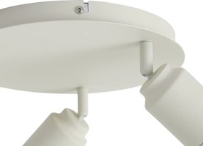 Nowoczesny reflektor wpuszczany beżowy 3-źródła światła IP44 - Ducha