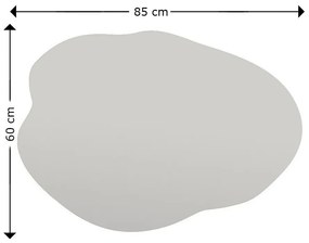 Lustro Ohho Black 60 x 85 cm