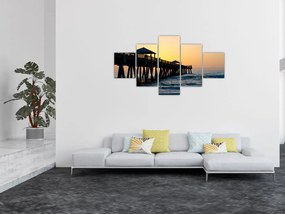 Obraz na plaży (125x70 cm)