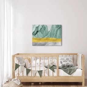 Obraz - Emerald Mountains N⁰1 (70x50 cm)