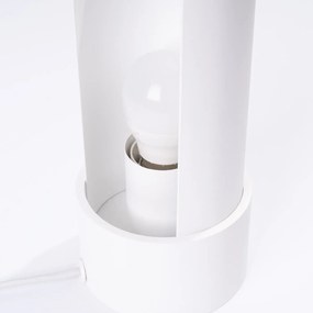 Lampa biurkowa FLASH biała SOLLUX  LIGHTING