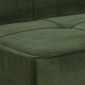 Pikowana sofa rozkładana z tkaniny aksamitnej Perugia VIC