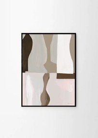 Plakat 50x70 cm Pastels en Forme – Anna Johansson – The Poster Club