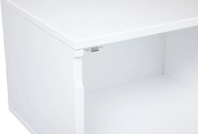 Szafka nocna dla dziecka LISEK z sosnowymi nóżkami, 53 cm