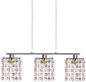 Nowoczesna kryształowa lampa wisząca - 4X D215 K9-B23