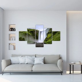 Obraz wodospadów (125x70 cm)