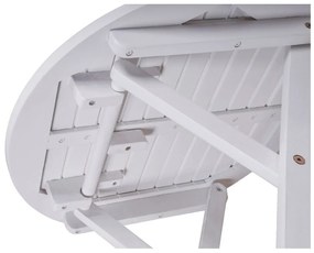 Okrągły stolik ogrodowy z litego drewna eukaliptusowego ø 50 cm Mesa – Garden Pleasure