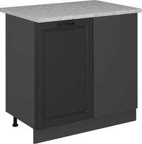 Szafka narożna antracytowy domek wiejski 86x60x81.6 r-line