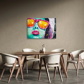 Obraz na szkle - Graffiti (70x50 cm)